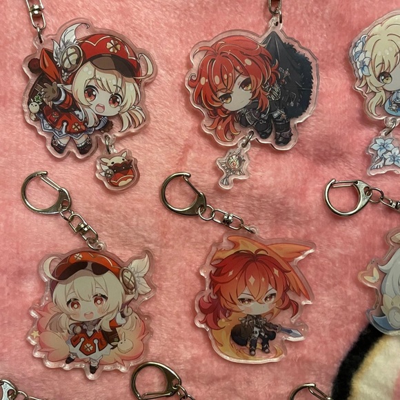[Genshin Impact Merch Bundle] Cute/Kawaii Character Keycharms - Picture 4 of 8